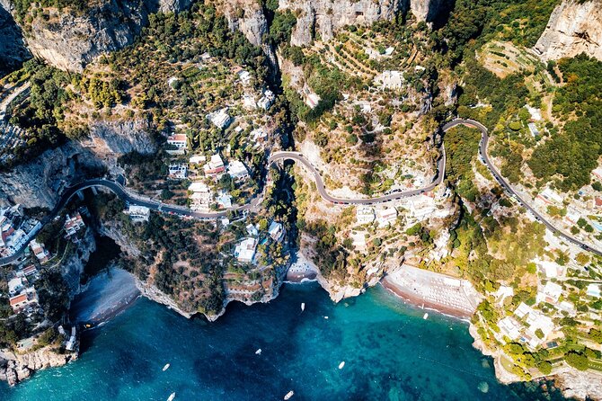 Small Group Amalfi Coast Tour from Sorrento in a Mercedes Van - Positano: pastel houses and steep streets