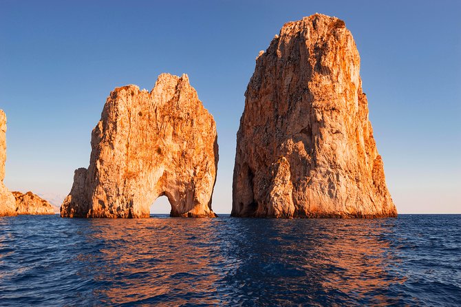 Small Group Boat Day Excursion to Capri Island from Sorrento - Marina Piccola for a swim and a quieter landing