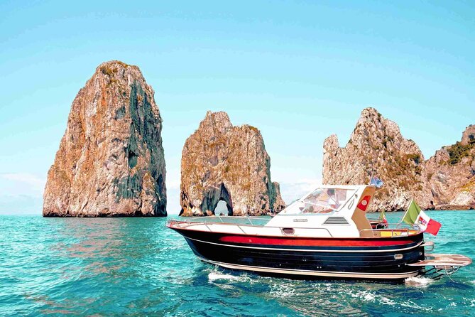 Small-Group Capri and Blue Grotto Boat Tour from Sorrento 5 Hours - White Grotto, Faraglioni, and Capri’s coastal drama
