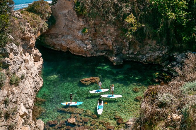 Small group paddle boarding tour to Bagni Regina Giovanna - Timing, weather, and practical limits