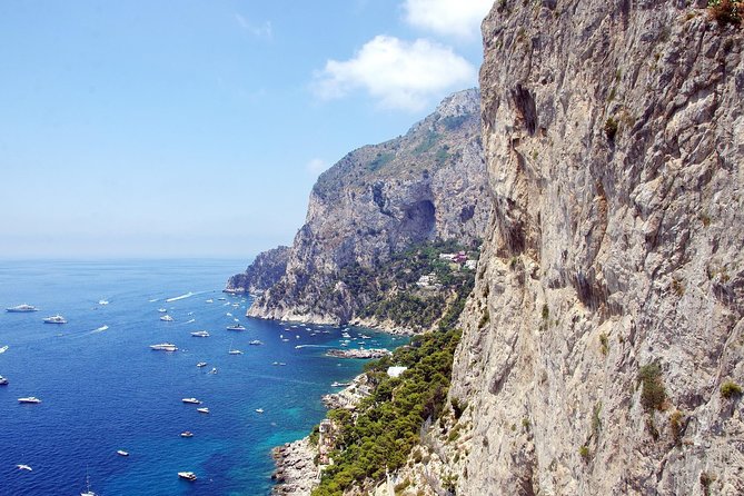 Small Group Tour of Capri & Blue Grotto from Naples and Sorrento - Capri town, the Piazzetta, and Via Camerelle