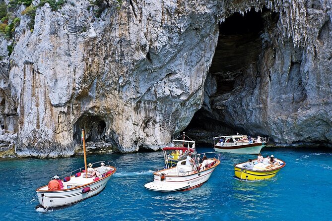 Small Group Tour of Capri & Blue Grotto from Naples and Sorrento - The Blue Grotto and its small entrance