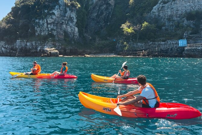 Small groups Kayak tour from Sorrento to Bagni Regina Giovanna - Price and what you receive for $60.49