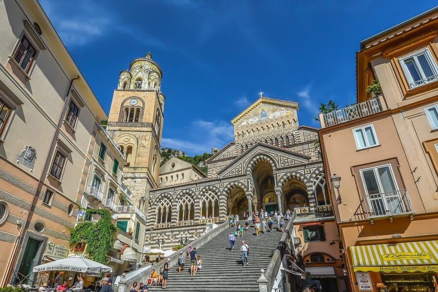 Sorrento: Amalfi Coast & Ieranto Bay Eco-Friendly Boat Trip - One to two hours in Amalfi