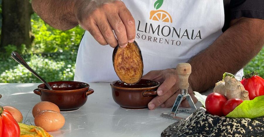 Sorrento: Authentic Italian Cooking Class in a Citrus Grove - A traditional Sorrento menu in three parts