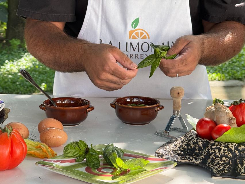 Sorrento: Authentic Italian Cooking Class in a Citrus Grove - Who should book this Sorrento cooking class?