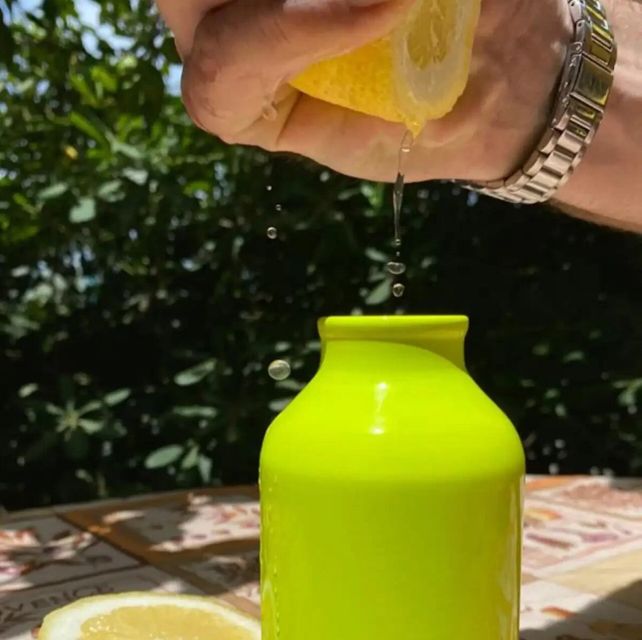 Sorrento: Authentic Lemon Experience in a Farm with Tastings - Turning fresh fruit into homemade lemonade
