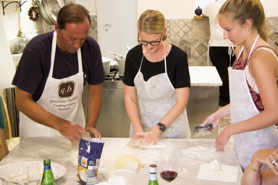 Sorrento: Authentic Local Cooking Class and Meal - Starting with Prosecco, cheeses, and cured meats