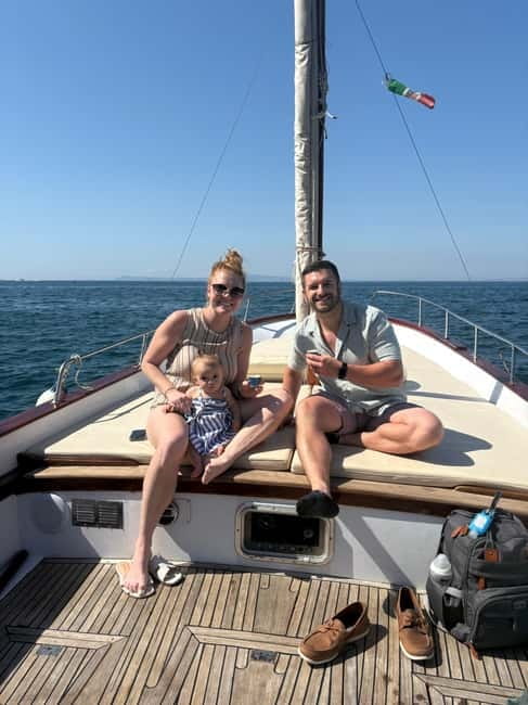Sorrento: Boat Coastal Cruise with Swim and Limoncello - Leaving from Marina Grande