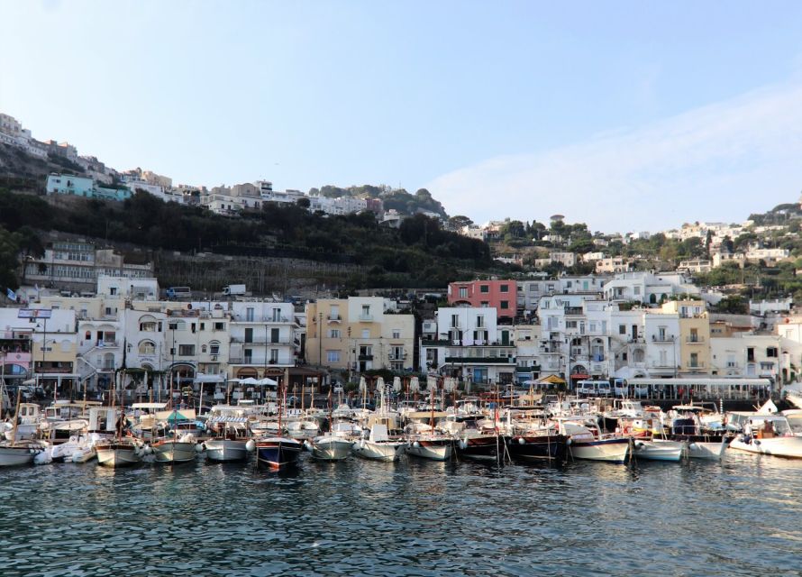 Sorrento: Capri, Anacapri and Blue Grotto Guided Tour - The Blue Grotto: beautiful, conditional, and busy