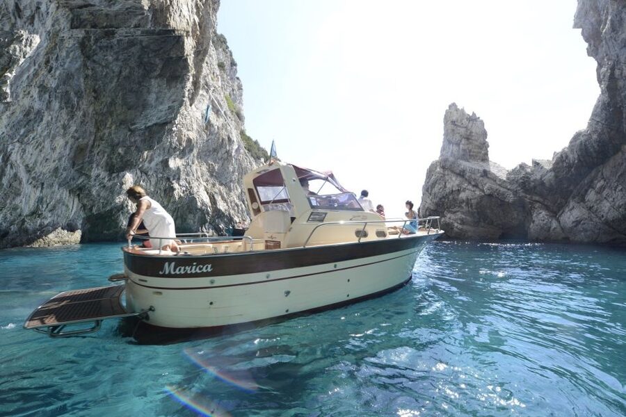 Sorrento: Capri and Blue Grotto Boat Cruise with Drinks - The Blue Grotto decision