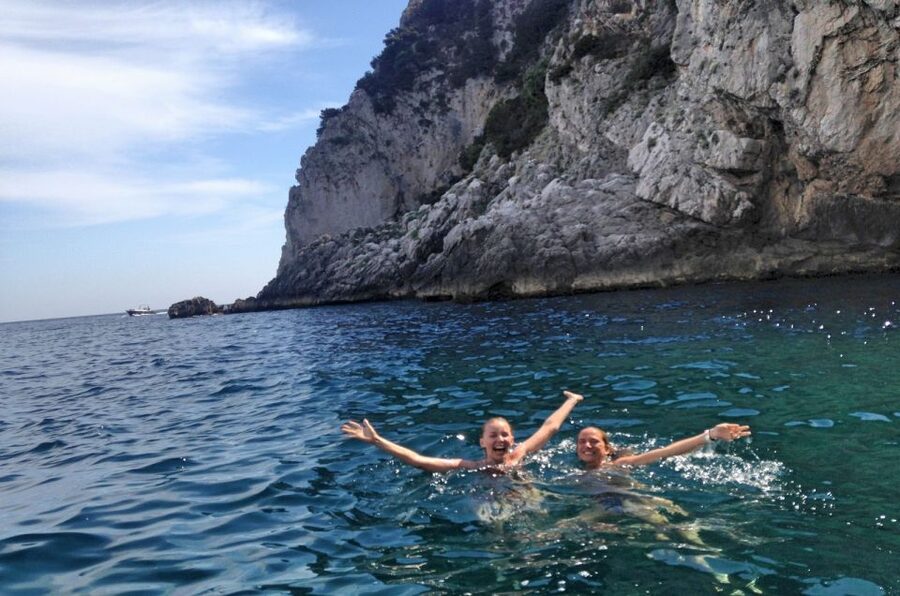 Sorrento: Capri and Blue Grotto Boat Cruise with Drinks - From Sorrento’s coast to Marina Grande