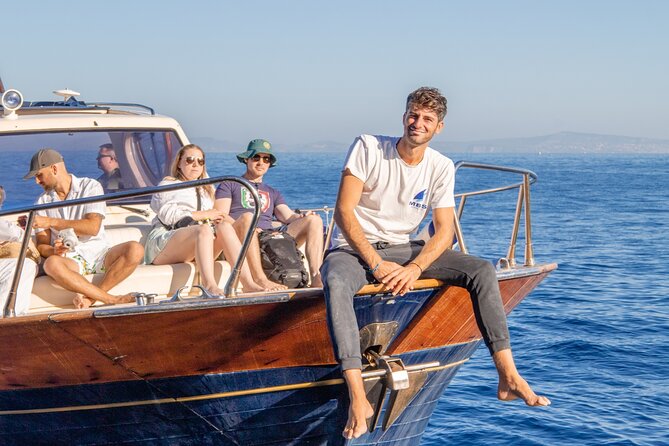 Sorrento: Capri Boat Small Group Tour Up to 8 & 4 hours ashore - Rough water, comfort, and weather