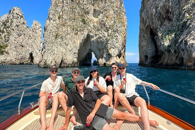Sorrento: Capri Boat Small Group Tour Up to 8 & 4 hours ashore - Meeting at Marina Piccola at 9:00 am