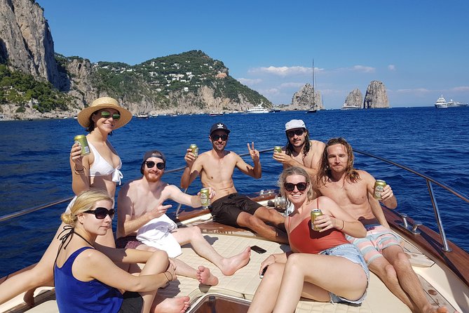 Sorrento: Capri Select Boat Trip with Swim, Drinks & Pick Up - Faraglioni, White Grotto, and the return cruise