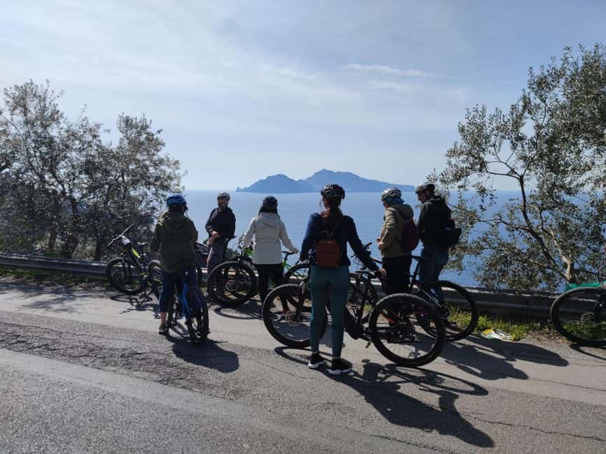 Sorrento Coast E-Bike Tour and Visit at Vinegar Cellar - Key points at a glance