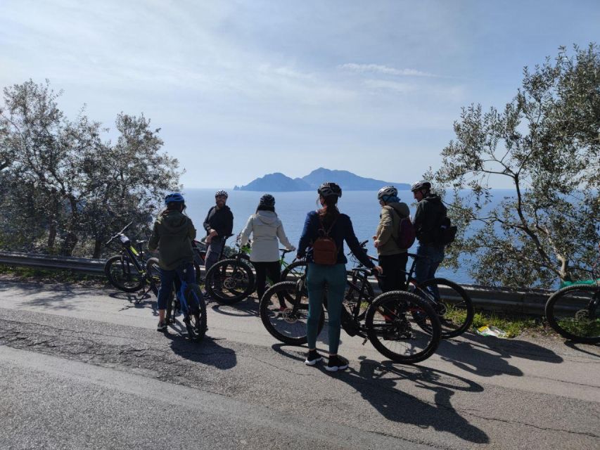 Sorrento Coast E-Bike Tour and Visit at Vinegar Cellar - The 50-minute ride back to Sorrento