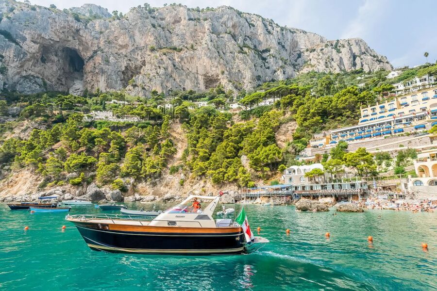 Sorrento: Exclusive Capri Boat Tour and Optional Blue Grotto - The Blue Grotto: beautiful, narrow, and weather dependent