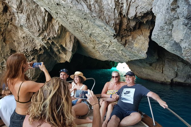 Sorrento: Exclusive Capri Private Boat Tour & Blue Grotto - Starting at Marina della Lobra