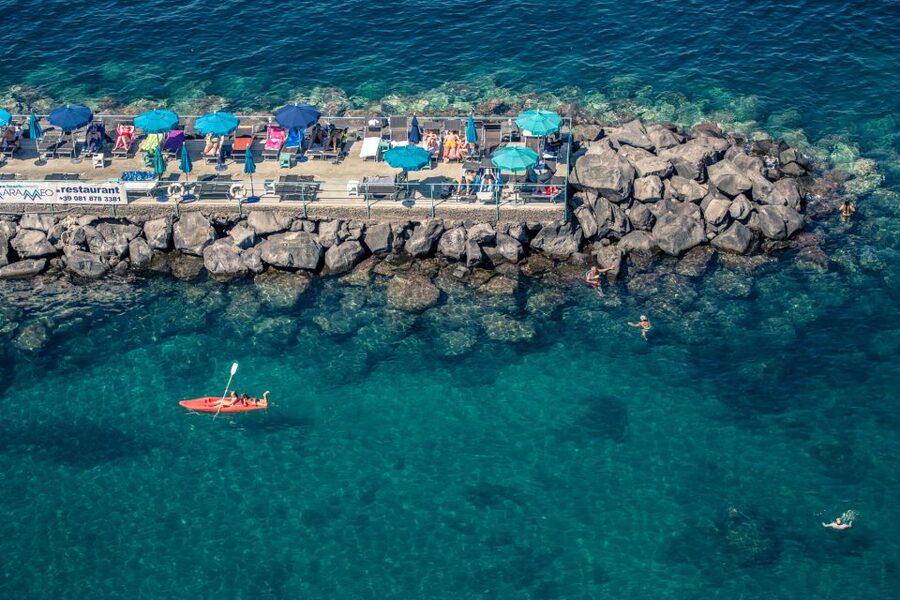 Sorrento: Guided Walking Tour & Street Food Experience - Marina Grande and the fried cuoppo