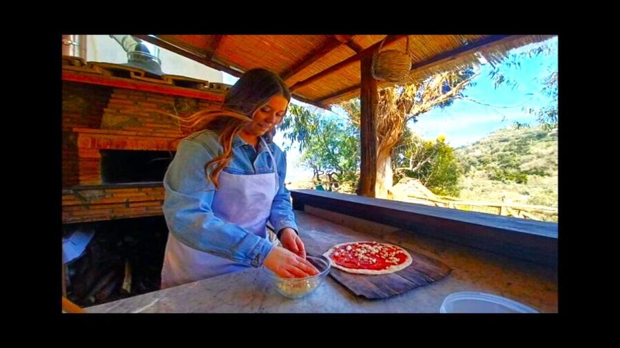 Sorrento: Half-Day Pizza Making, Wine, Limoncello & Pick-Up - Pickup from central Sorrento, then into the hills