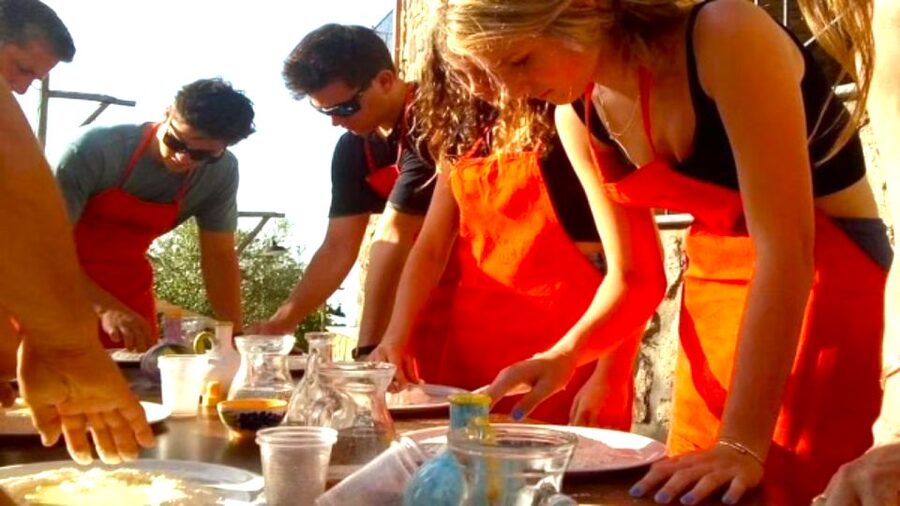 Sorrento: Half-Day Pizza Making, Wine, Limoncello & Pick-Up - Seeing the farm before making the dough