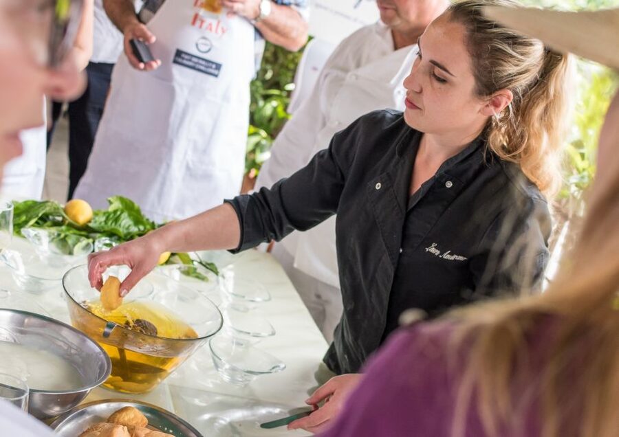 Sorrento: Hands-on Cooking Class - A welcome drink and the first tastes