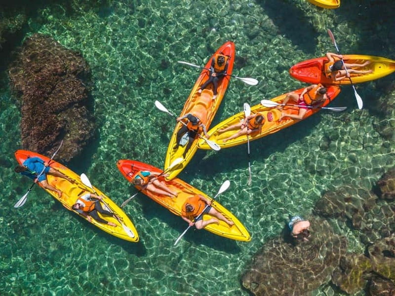 Sorrento: kayak small group tour to Bagni Regina Giovanna - What the $41 price includes