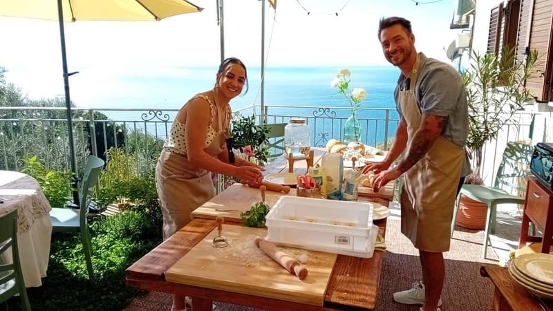 Sorrento: Marì Cooking Class in a Family Farm w/ Coast View - Meeting Marì and her family