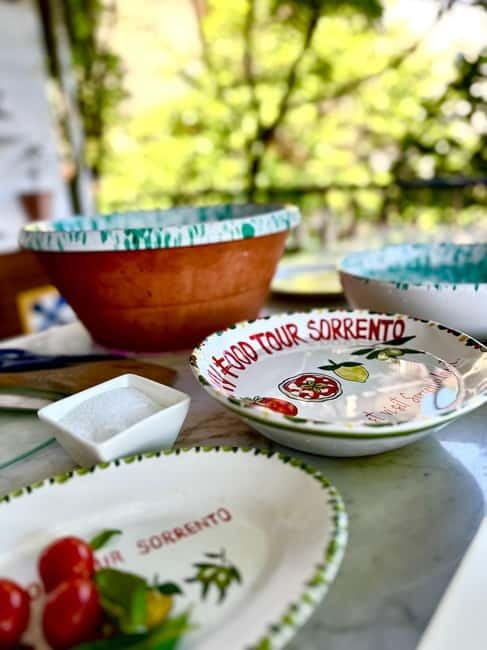 Sorrento: Mozzarella experience. Say CHEESE with us! - Small practical details that make a difference