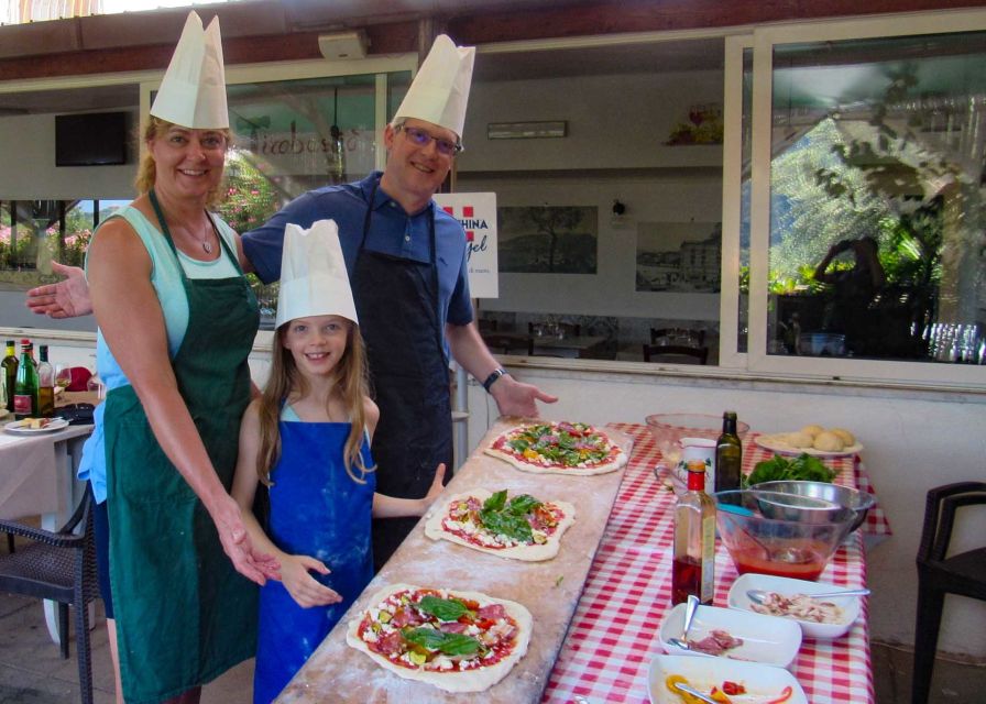 Sorrento: Pizza Making Course - Apron, chef’s hat, and the first lesson