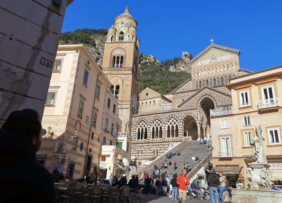 Sorrento, Positano and Amalfi - with optional boat ride - Sorrento: lemons, shops, and Bay of Naples views