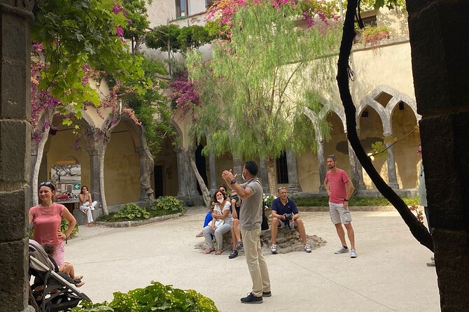 Sorrento Private Walking Tour with Guide and Limoncello Tasting - Piazza Angelina Lauro and the first citrus grove