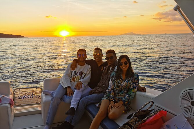 Sorrento Small Group Sunset Boat Experience - Forty minutes around Marina di Puolo