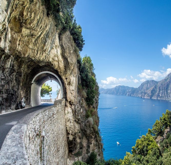 Sorrento: Small Group Tour to Positano, Amalfi and Ravello - The coastal road from Sorrento