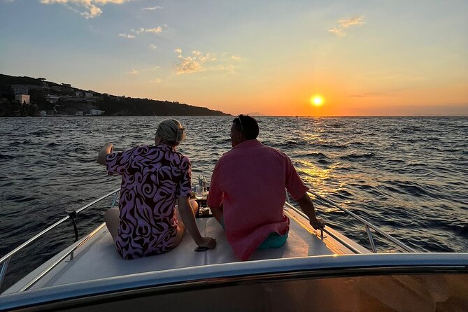 Sorrento Sunset Aperitif Cruise: Sip, Sail & Soak in the Views - Queen Giovanna’s Baths and the Roman villa ruins