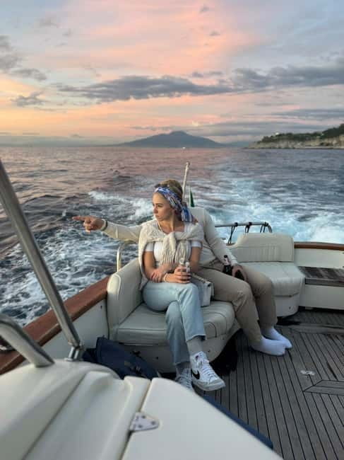 Sorrento: Sunset Coastal Boat Tour with Aperitif - Along the Sorrento Peninsula