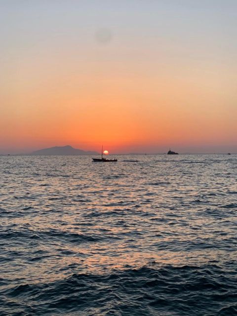 Sorrento: Sunset Coastal Boat Tour with Aperitif - Punta Campanella and the far end of the route