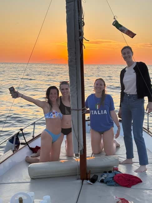 Sorrento Sunset Cruise with Aperitif on Board - Starting at Marina Grande, Sorrento
