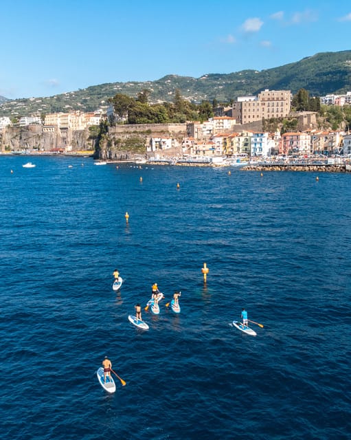 Sorrento: SUP Paddleboard Tour to Bagni Regina Giovanna - Starting at Via Marina Grande