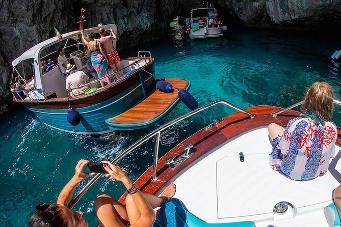 Sorrento to Capri: Small Group Boat Tour with Blue Grotto - The Blue Grotto and its important limits