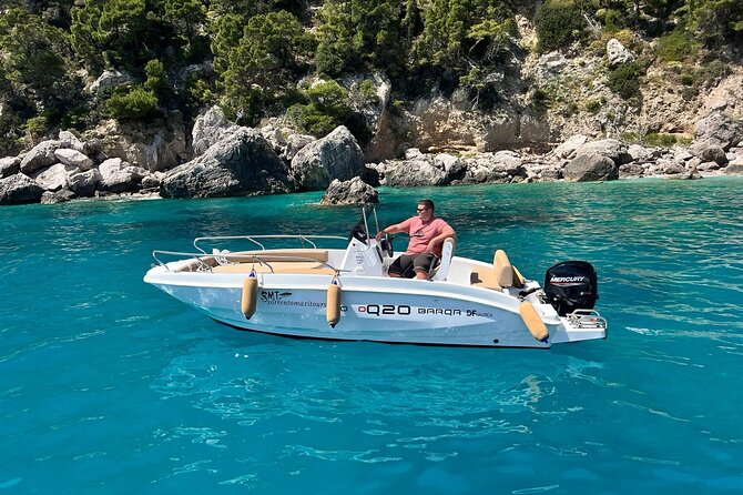 Sorrentomaxiboat tours to Capri - The Blue Grotto and its separate rowing boat