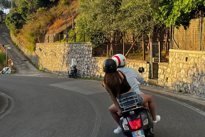 Sunset Amalfi Coast Vespa Tour With A Local - Furore and its steep coastal drama