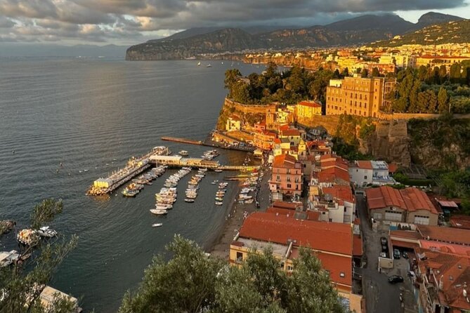 Sunset Amalfi Coast Vespa Tour With A Local - Praiano at the quiet end of the afternoon