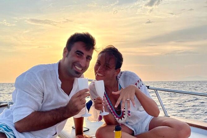Sunset & Aperitif Boat tour - White Grotta and the island’s sculpted coast