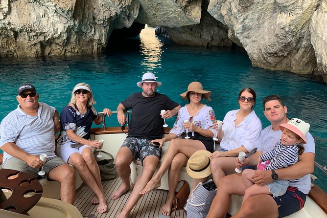 Sunset boat experience in Sorrento coast - The waterfall near Massa Lubrense