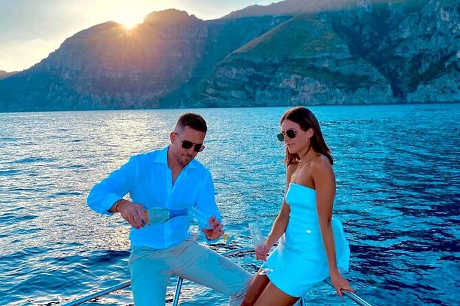 Sunset tour by private boat from Positano, Praiano or Amalfi - Praiano and Furore from the sea