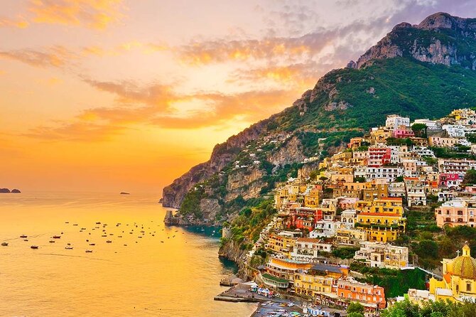Sunset Tour in Positano and Amalfi from Sorrento by car - Positano after the daytime rush