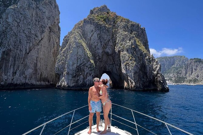 The Blue Fever: Capri island day cruise - Punta Carena Lighthouse on Capri’s sunny side