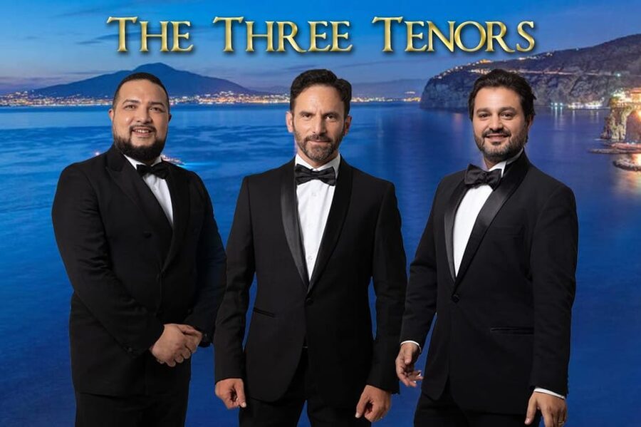 The Three Tenors in Sorrento: Opera Arias, Naples and Songs - What happens in the first half